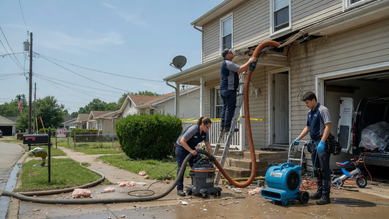 Water Damage Restoration in Savonburg, KS near me